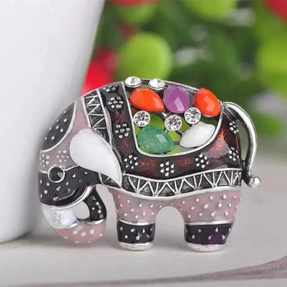 VQ Thailand Elephant Brooch